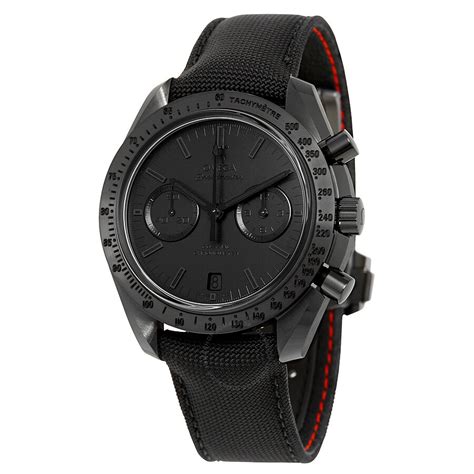 omega speedmaster black side of the moon